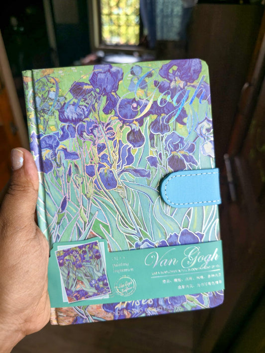S01047-4 | Van Gogh Floral Theme Notebook | 130×180mm