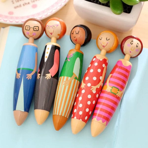 Girls Cartoon Ballpen (Random 1 pc)