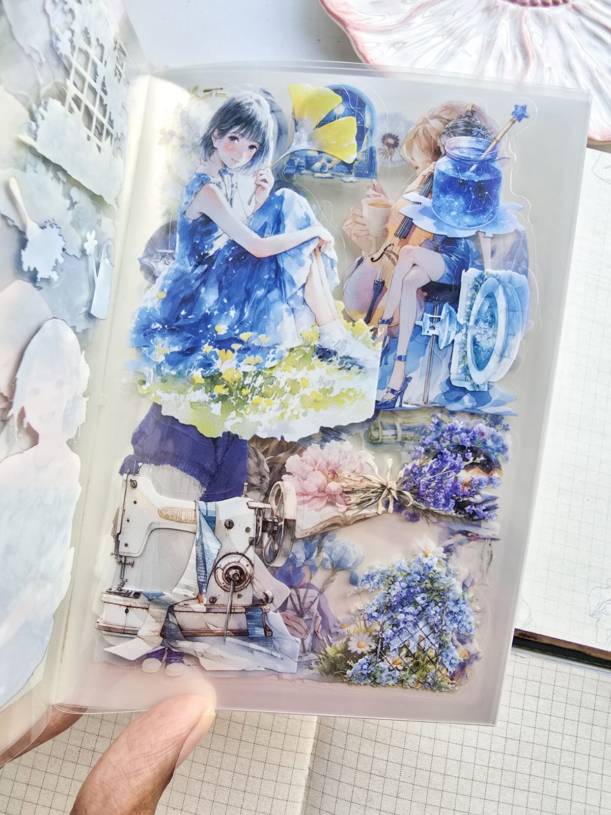 YRRH -402 |Island  Sweet Days Sticker Books | 20 Pcs | 105*150mm |