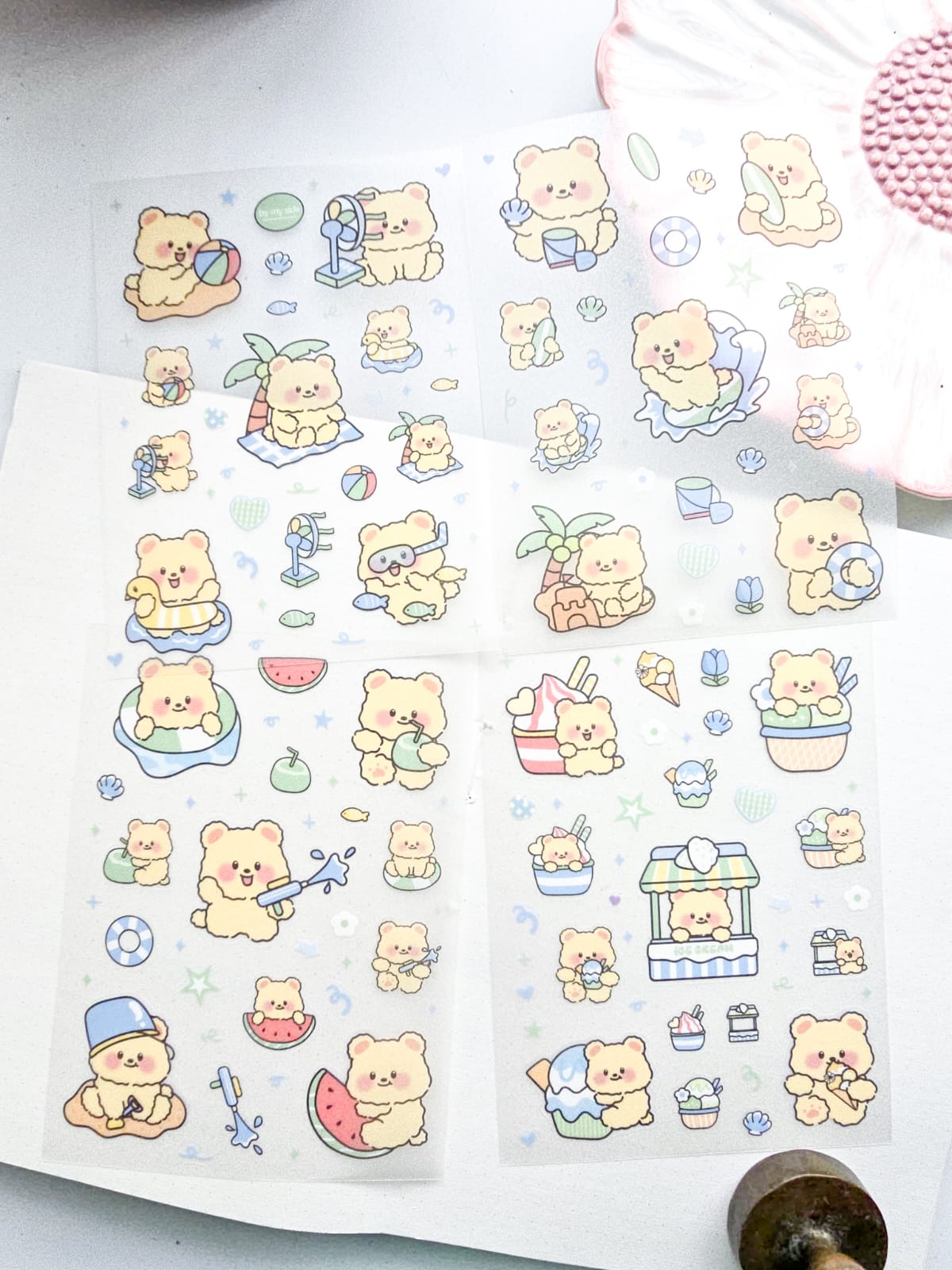 NB-32K-0328-CB | Cheese Bear | Kawii Notebook | 135*195 mm