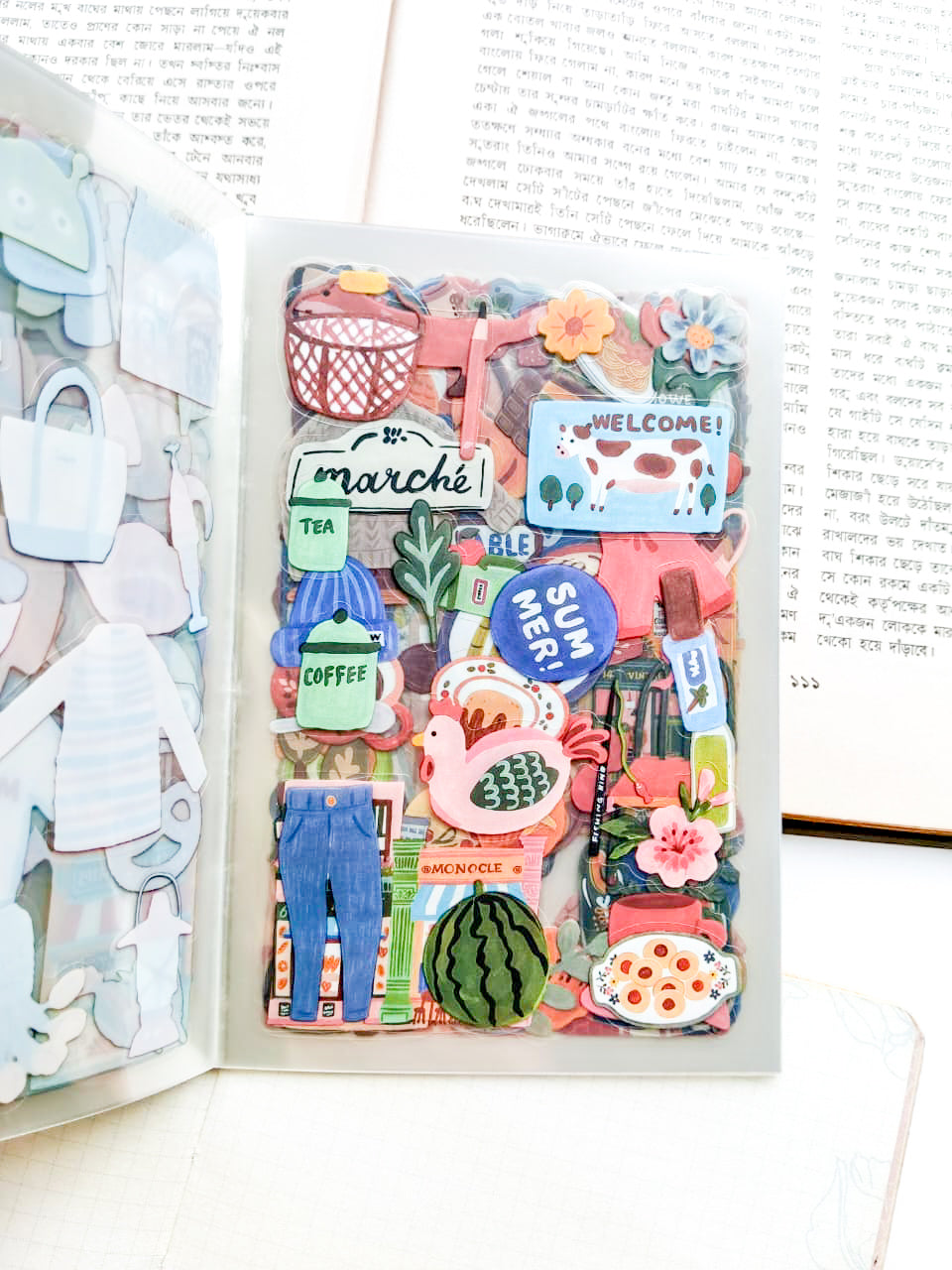 TMSZ-403 | Sweet Dream In The Journal PET Dreamland Sticker Book 20Pcs Over 300 Sticker | 150* 100mm