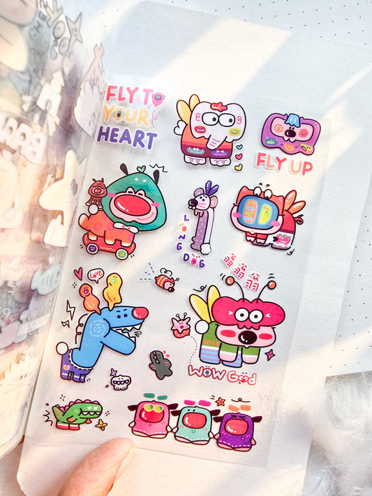 TWXD-4-02 |G9| Comics About Cute Things | 300 Pcs | 150*100mm