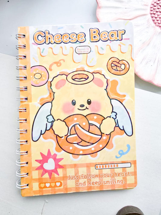 NB-32K-0328-CB |Cheese Bear| Kawii Notebook | 135*195 mm