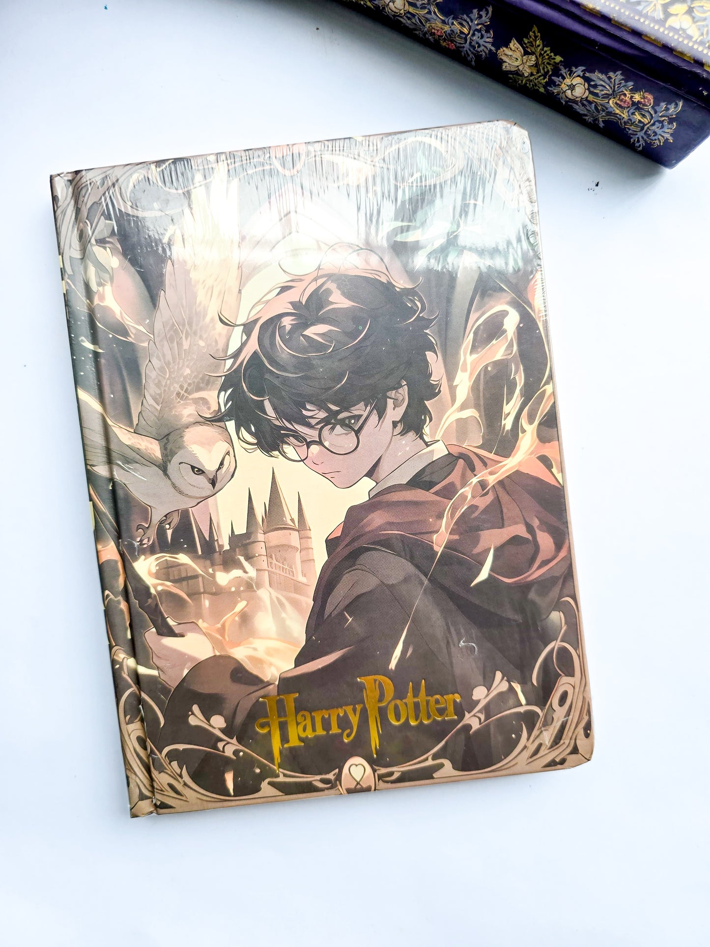 MG2663 | Harry Potter Branded Hardbound Notebook Or Diary Featuring Anime-Style Srtwork Of Hermione Granger On The Cover |