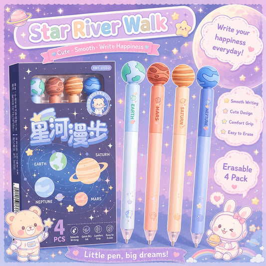 GP-6333 | |RH| Planet Spin| 360° Rotate Erasable Pen |