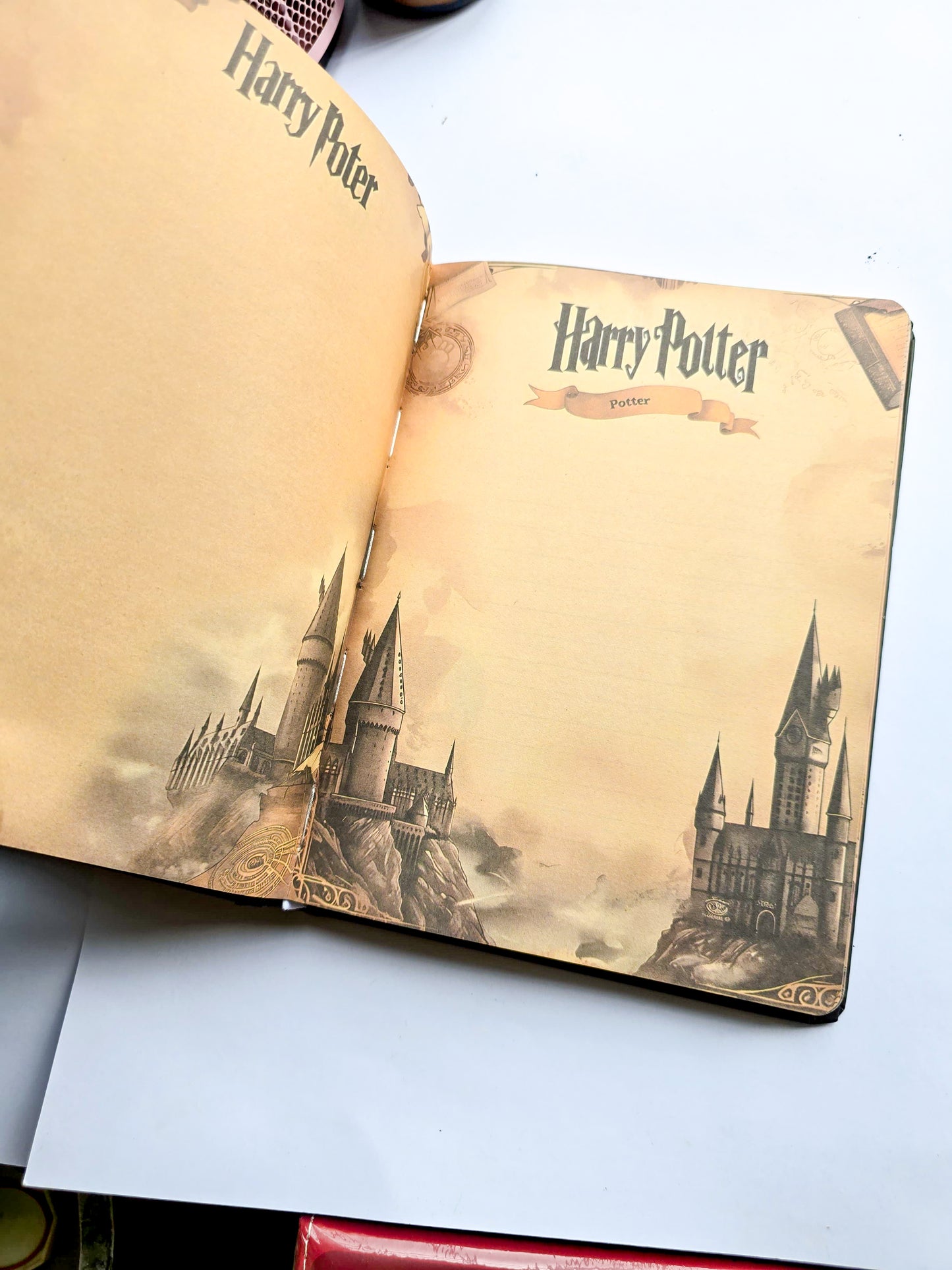 MG2663 | Harry Potter Branded Hardbound Notebook Or Diary Featuring Anime-Style Srtwork Of Hermione Granger On The Cover |