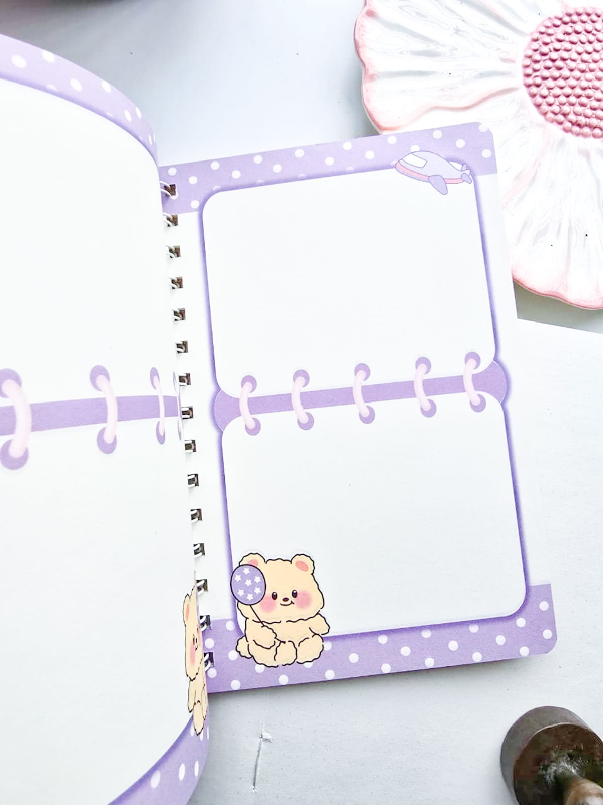 NB-32K-0328-CB | Cheese Bear | Kawii Notebook | 135*195 mm