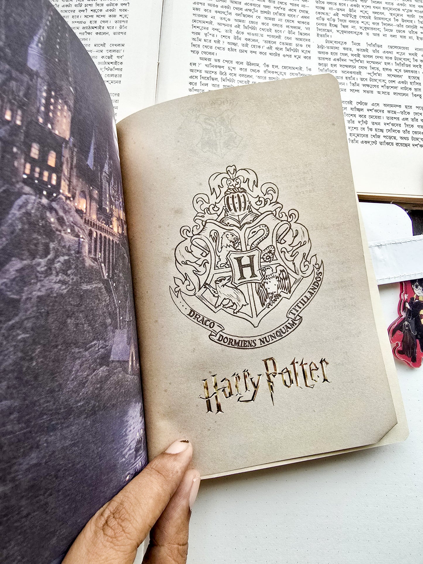 MG26610 | Harry Potter themed Notebook Featuring a 3D Chibi-Style Character On The Cover .Lock To Keep It Closed Securely