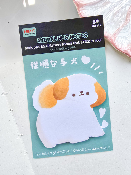 SN-19-30 |Animal Hug Notes | Cute Mini Sticky note | 30 PCS |