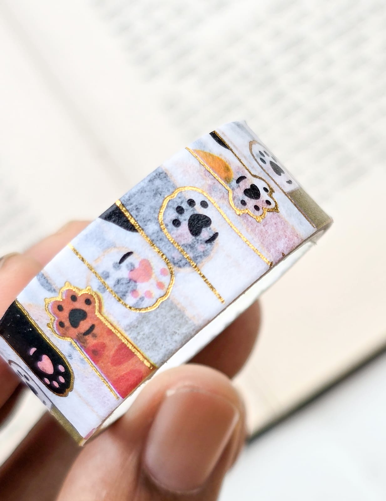 MG7836H | Kawaii Cat Washi Tape 1pcs | 1.50mm