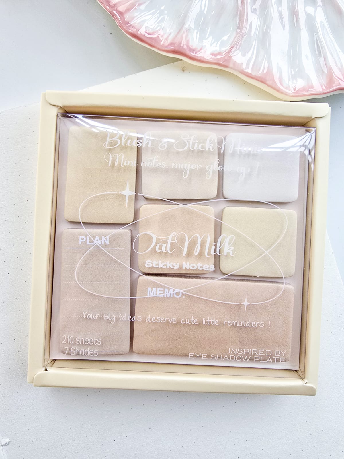 SN-26-210(Hmc)-BSM | Eye Shadow Sticky Notes Memo Pad | 95*98mm |210 Sheets |