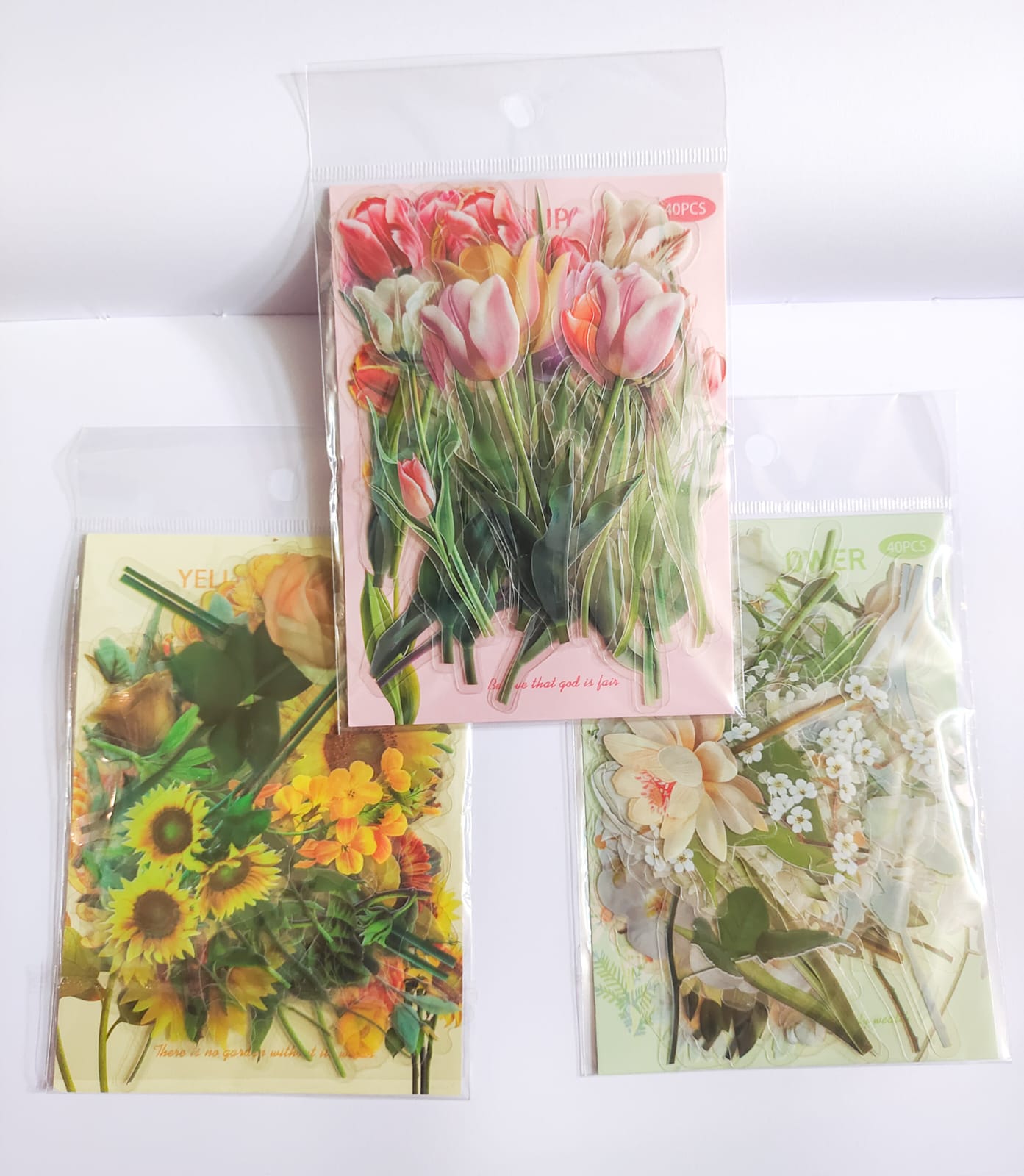 B70|G-3| Pet | G3| Floral Sticker | 40PCS