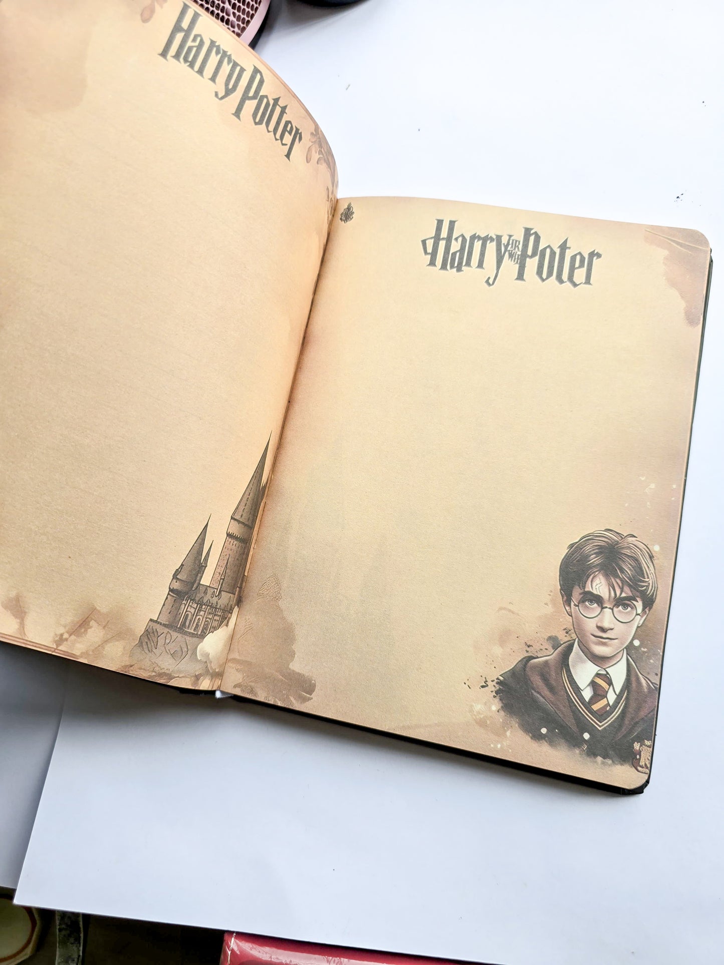 MG2663 | Harry Potter Branded Hardbound Notebook Or Diary Featuring Anime-Style Srtwork Of Hermione Granger On The Cover |