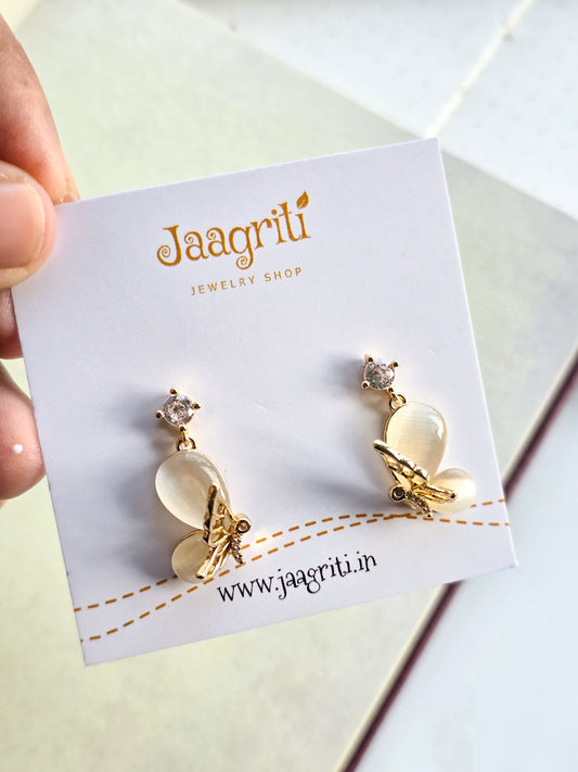 3D Butterfly Korean Earing (Golden)