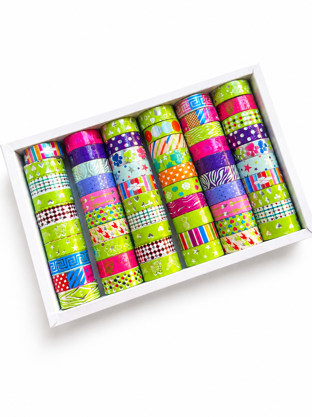 10 pcs Plastic Tape For School Projects | Random | MG7835C