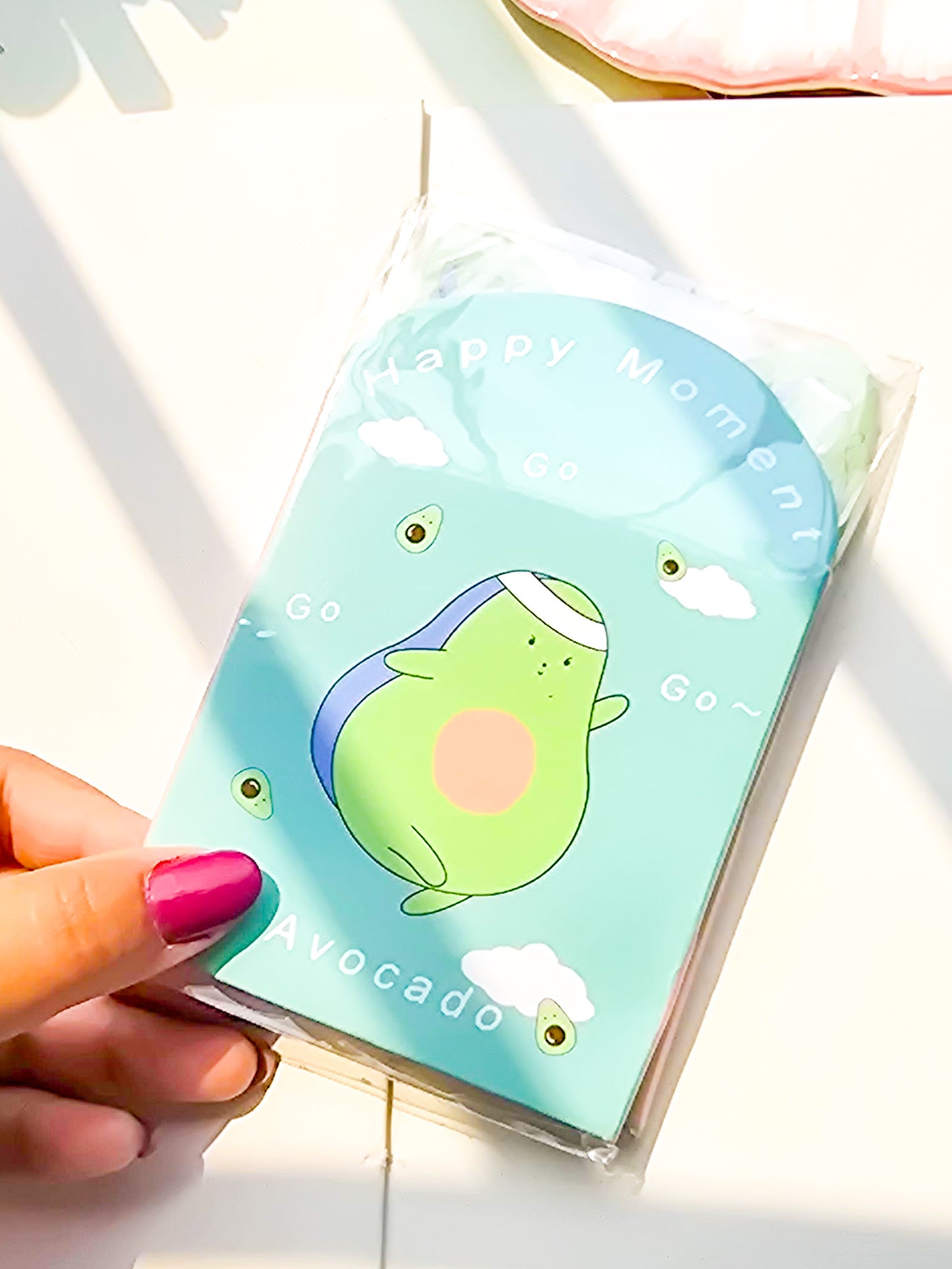 Z4-001 Avocado theme Sticky note| 13*8mm