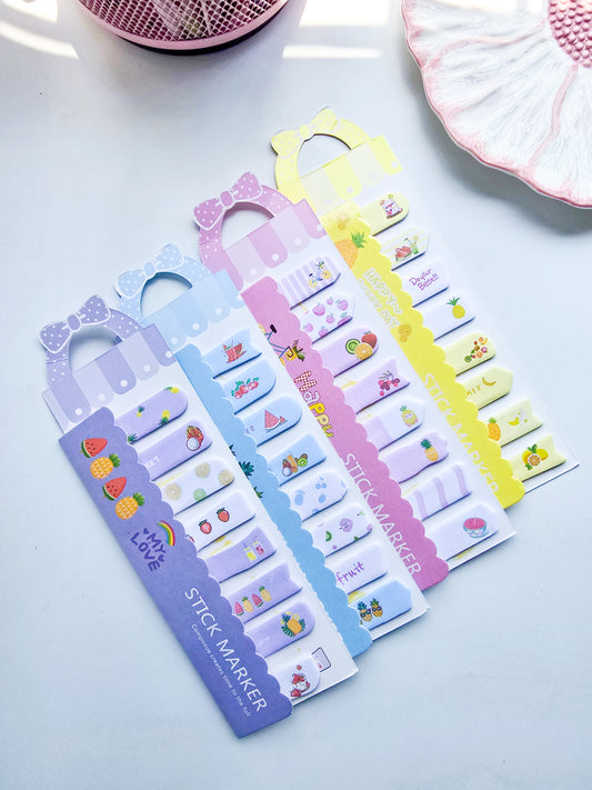 N6-004|Kawaii sticky notes| I LOVE FRUIT |