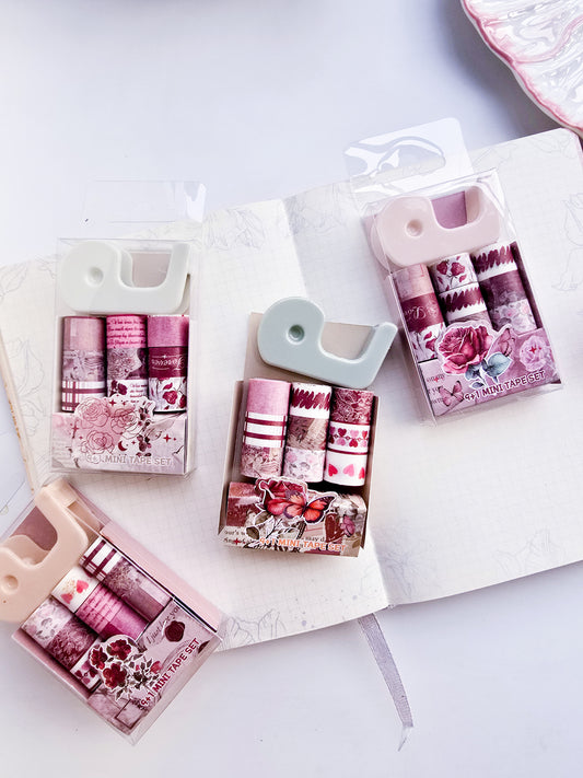 YQS-YHF9+1A | Sweet Deco Mini Washi Tape 9 Set Random |