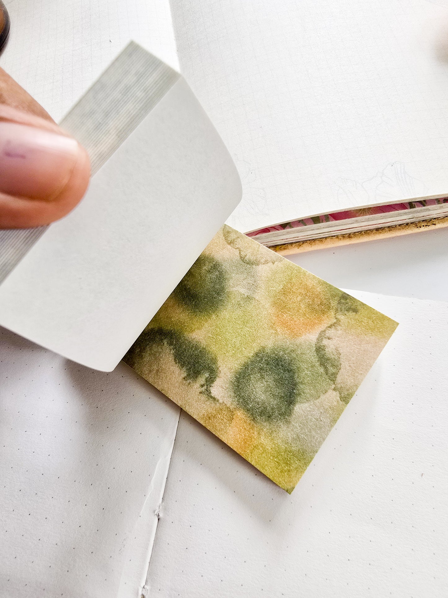 SYZM-601 | Vintage Journal Scrapbook Papers pad | 30 Designs | 30x2 Sheets | 80x50 mm
