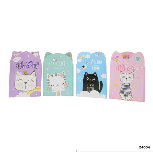 Z4-004 |Kawaii sticky note| MEOW with LOVE