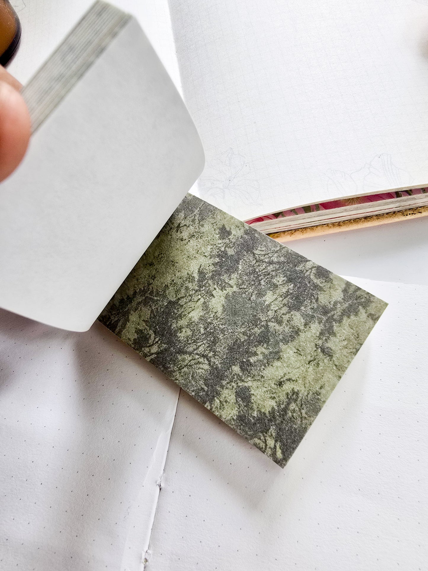 SYZM-601 | Vintage Journal Scrapbook Papers pad | 30 Designs | 30x2 Sheets | 80x50 mm