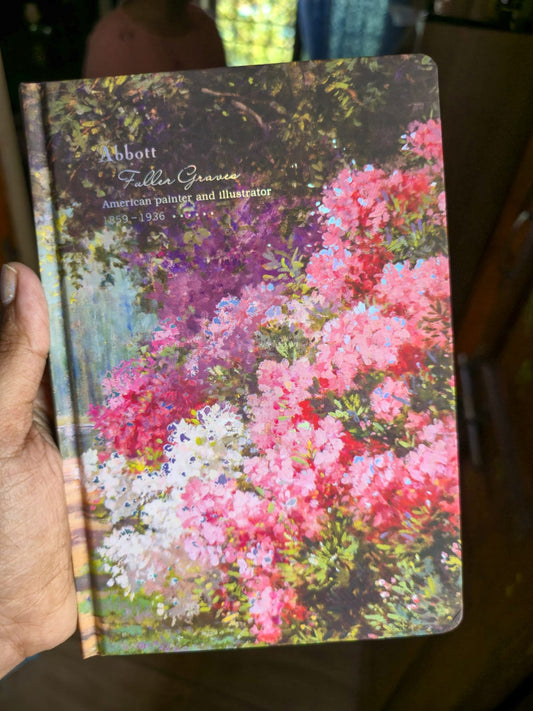 JZA5128 | Floral Art Journal Vintage Notebook | A5 |