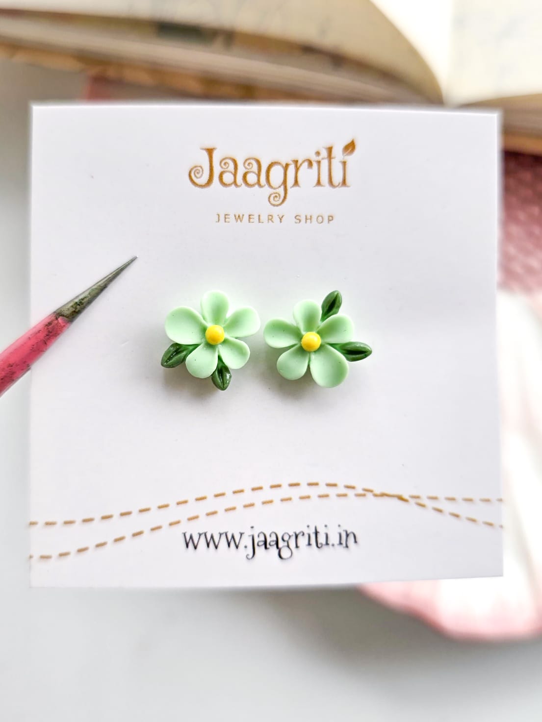 Flower Stud Earrings
