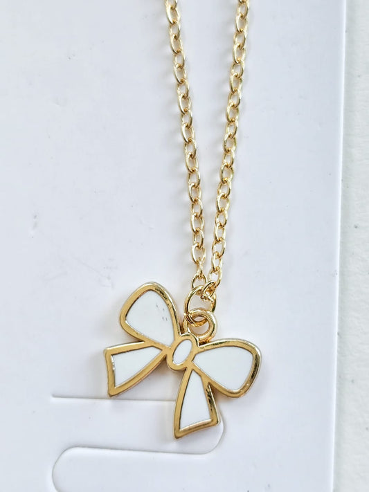 YJ-P4135| Pretty Bow Necklace |
