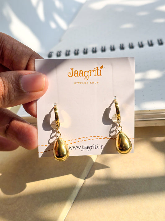 Water Droplet Drop Earing