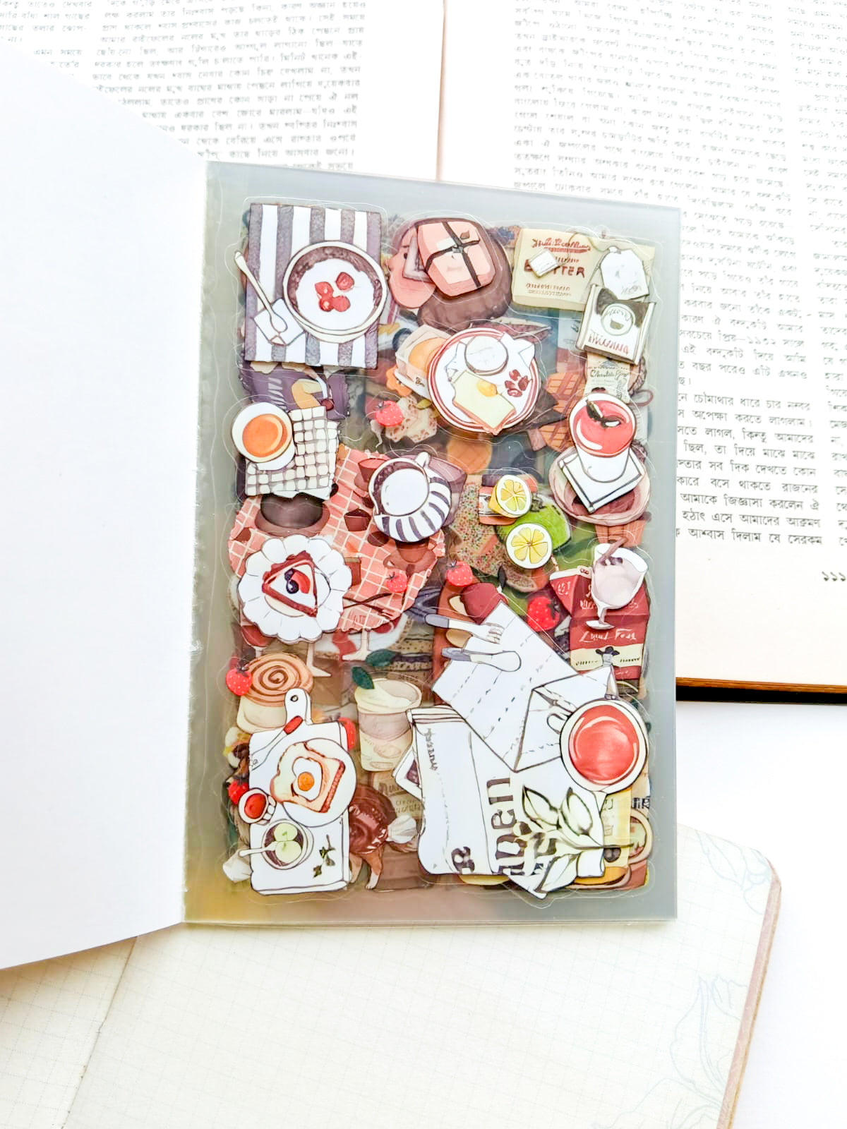 TMSZ-401 | Sweet Dream In The Journal PET Dreamland Sticker Book 20Pcs Over 300 Sticker | 150* 100mm