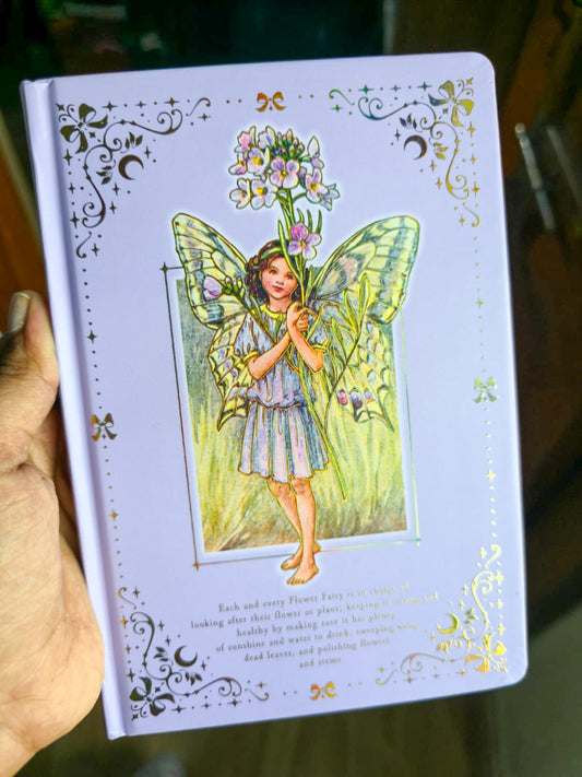 JZA5128 | Flower Fairy Premium Quality | Fairy Theme Notebook| A5 |