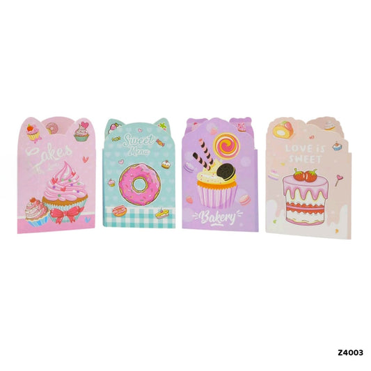 Z4-003 | kawaii Sticky Notes| Cakes With Love