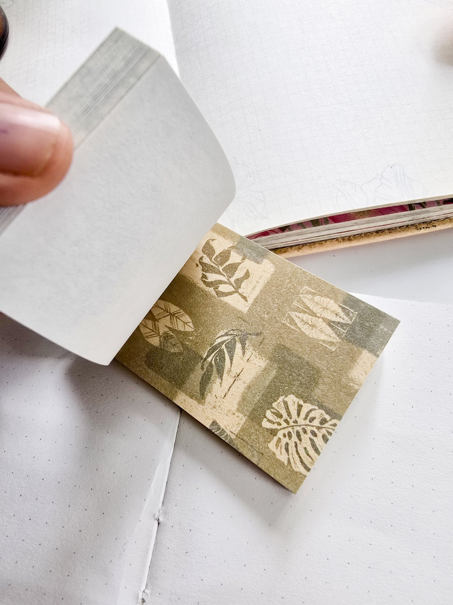 SYZM-601 | Vintage Journal Scrapbook Papers pad | 30 Designs | 30x2 Sheets | 80x50 mm