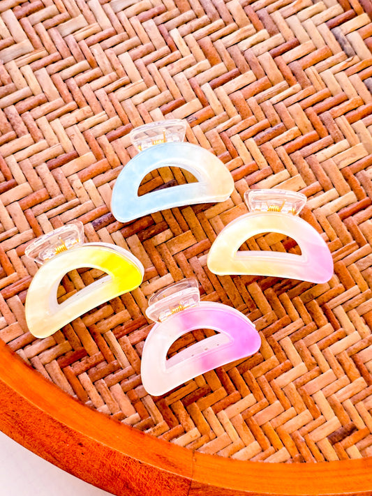 | Luxury Crystal Hair Clips Random | Secure Spring Grip, Crystal Hair Bow Clip