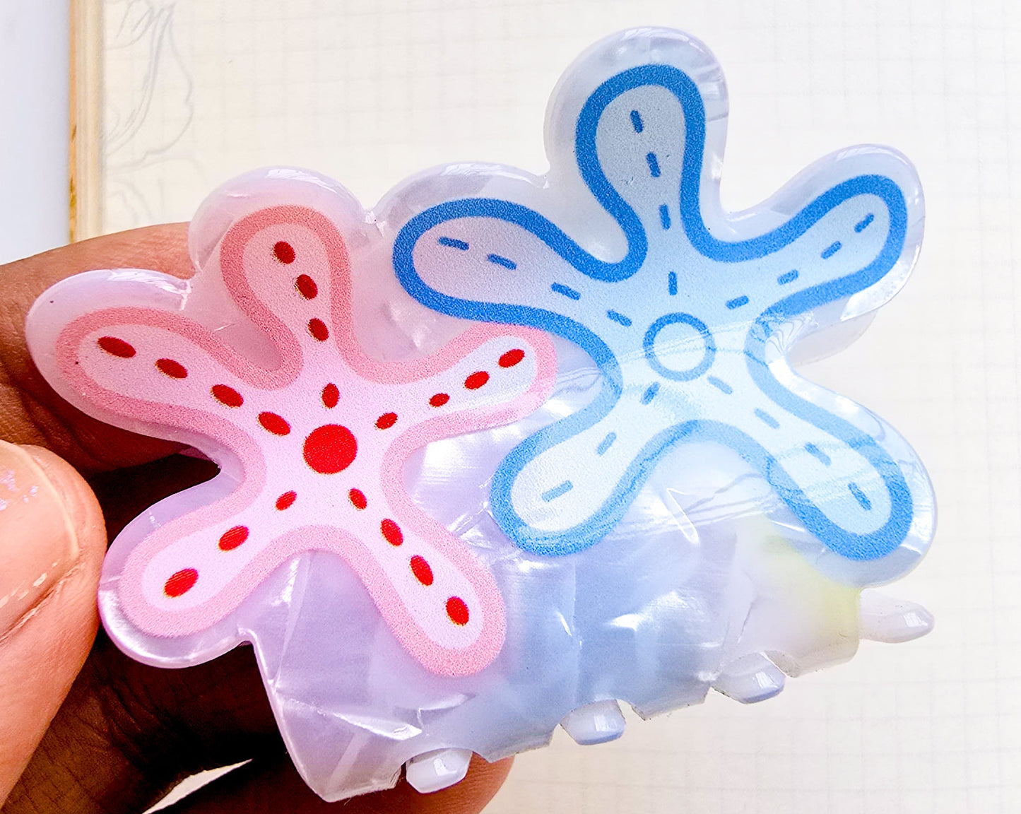 Kawaii Animal Claw Clutcher 1pcs | Cute & High-Quality Hair Accessory |