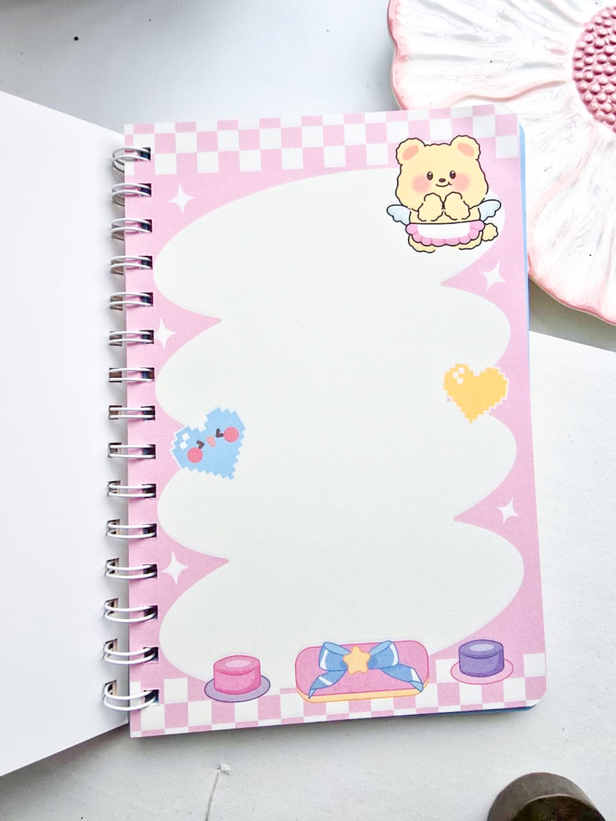 NB-32K-0328-CB | Cheese Bear | Kawii Notebook | 135*195 mm