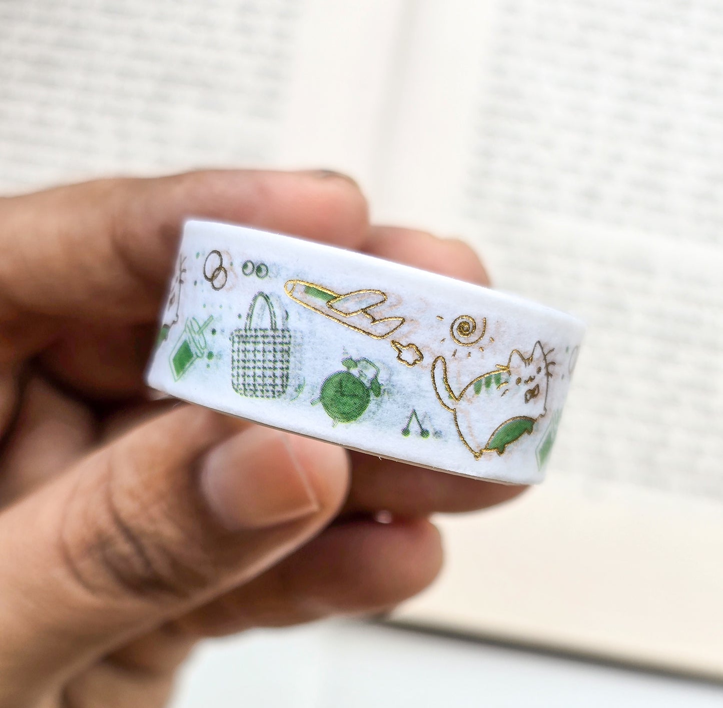 MG7836H | Kawaii Cat Washi Tape 1pcs | 1.50mm