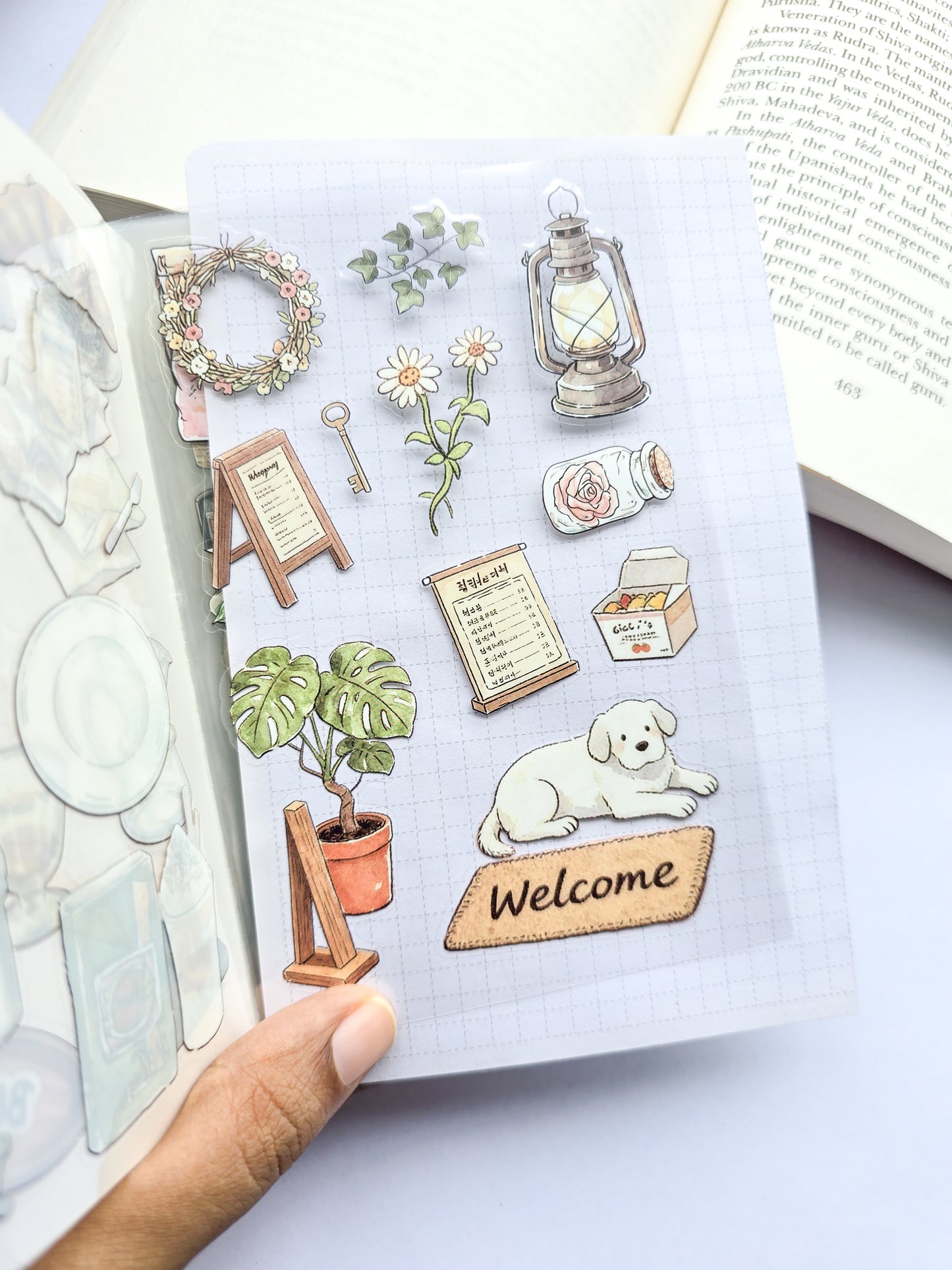 YXFW-403 | Stream Hours  | PET | Sticker Book Over 200 Stickers | 150* 100mm