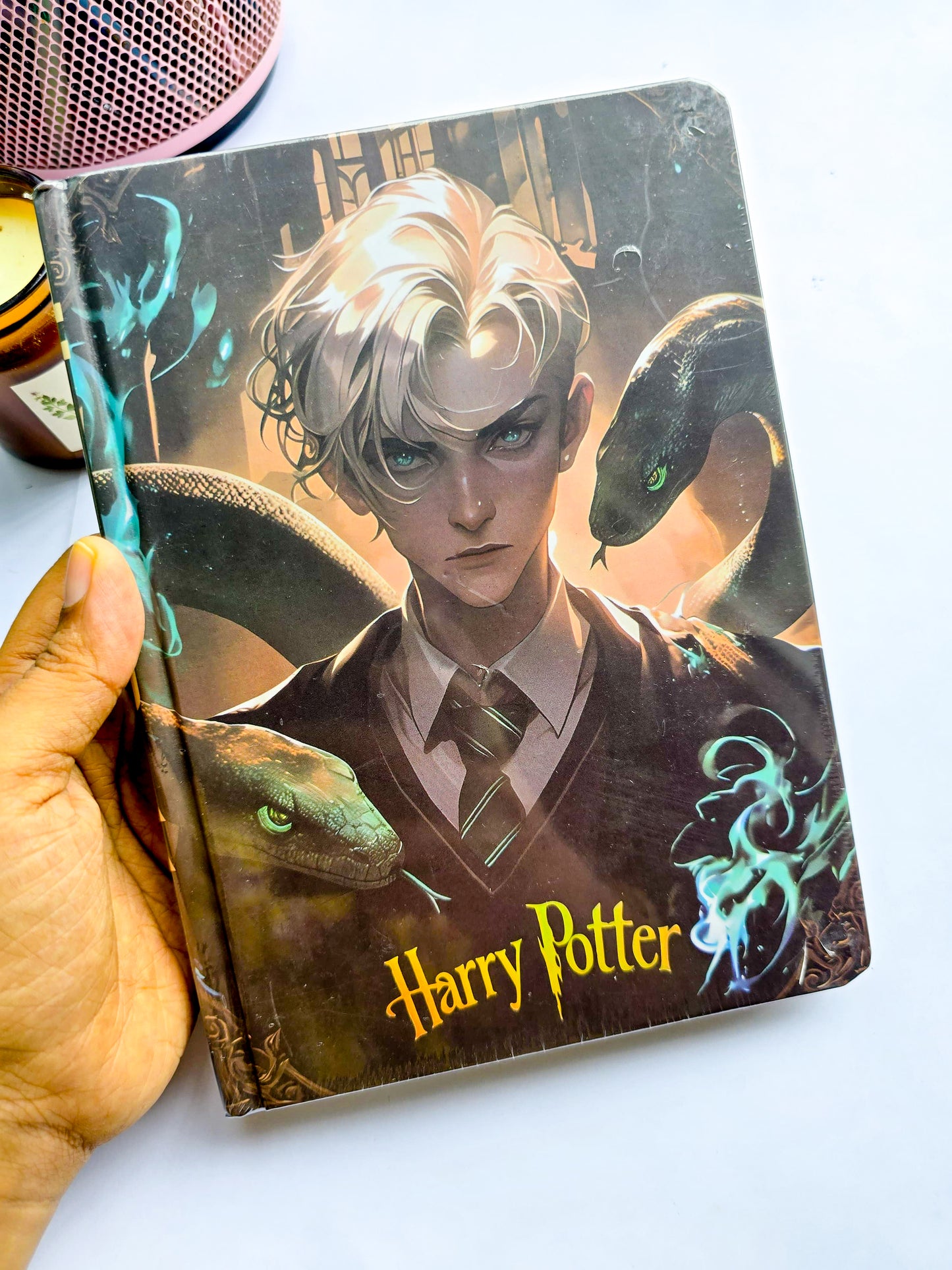 MG2663 | Harry Potter Branded Hardbound Notebook Or Diary Featuring Anime-Style Srtwork Of Hermione Granger On The Cover |