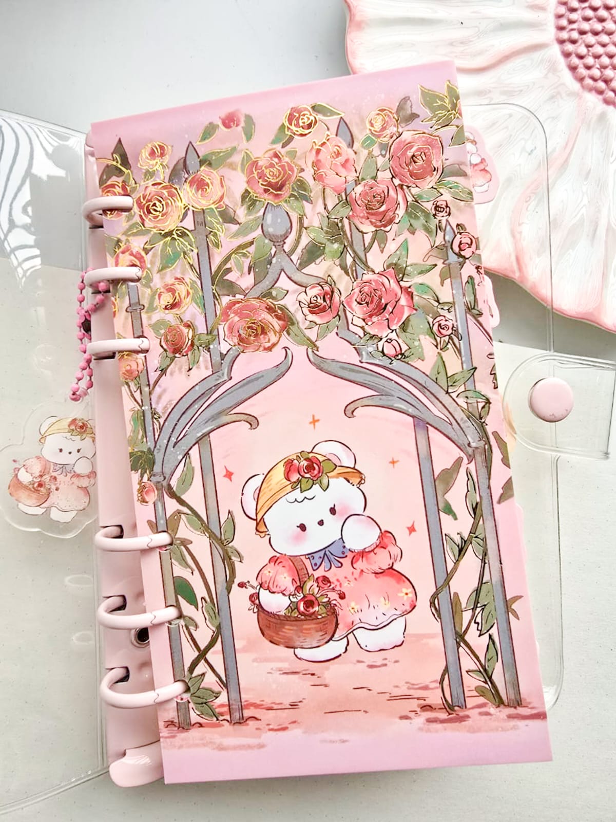 NB-48K-7170 | Rose Manor | kawaii Note Book | 9.5×17.2cm |