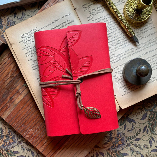 MG265E6 - A6 Vintage Journal Notebook with Craft Paper