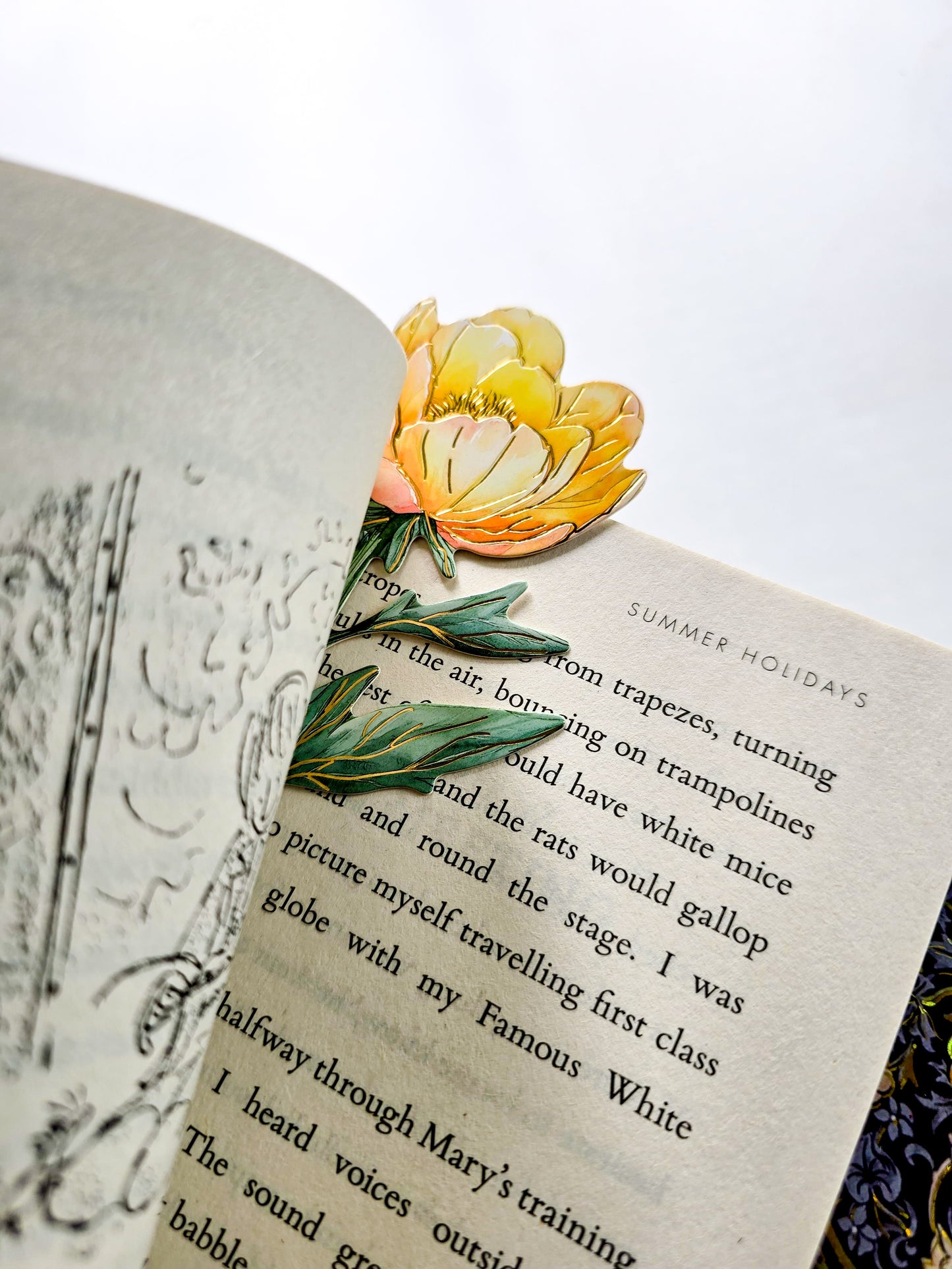 HYXL-6-05 | Diecut Chip bord | unique book Mark | 90*150mm
