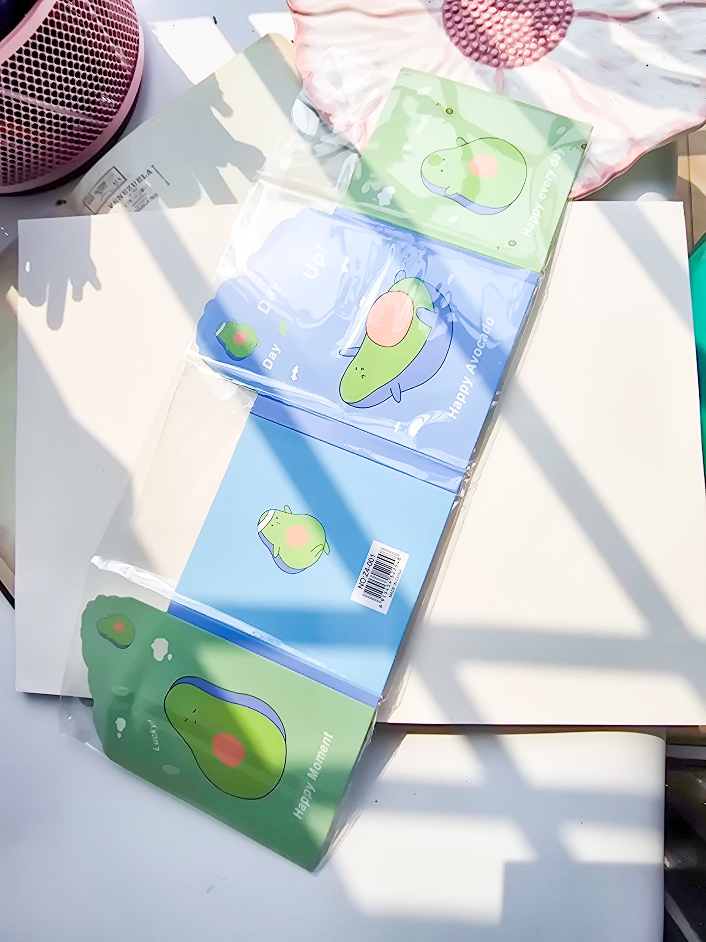 Z4-001 Avocado theme Sticky note| 13*8mm