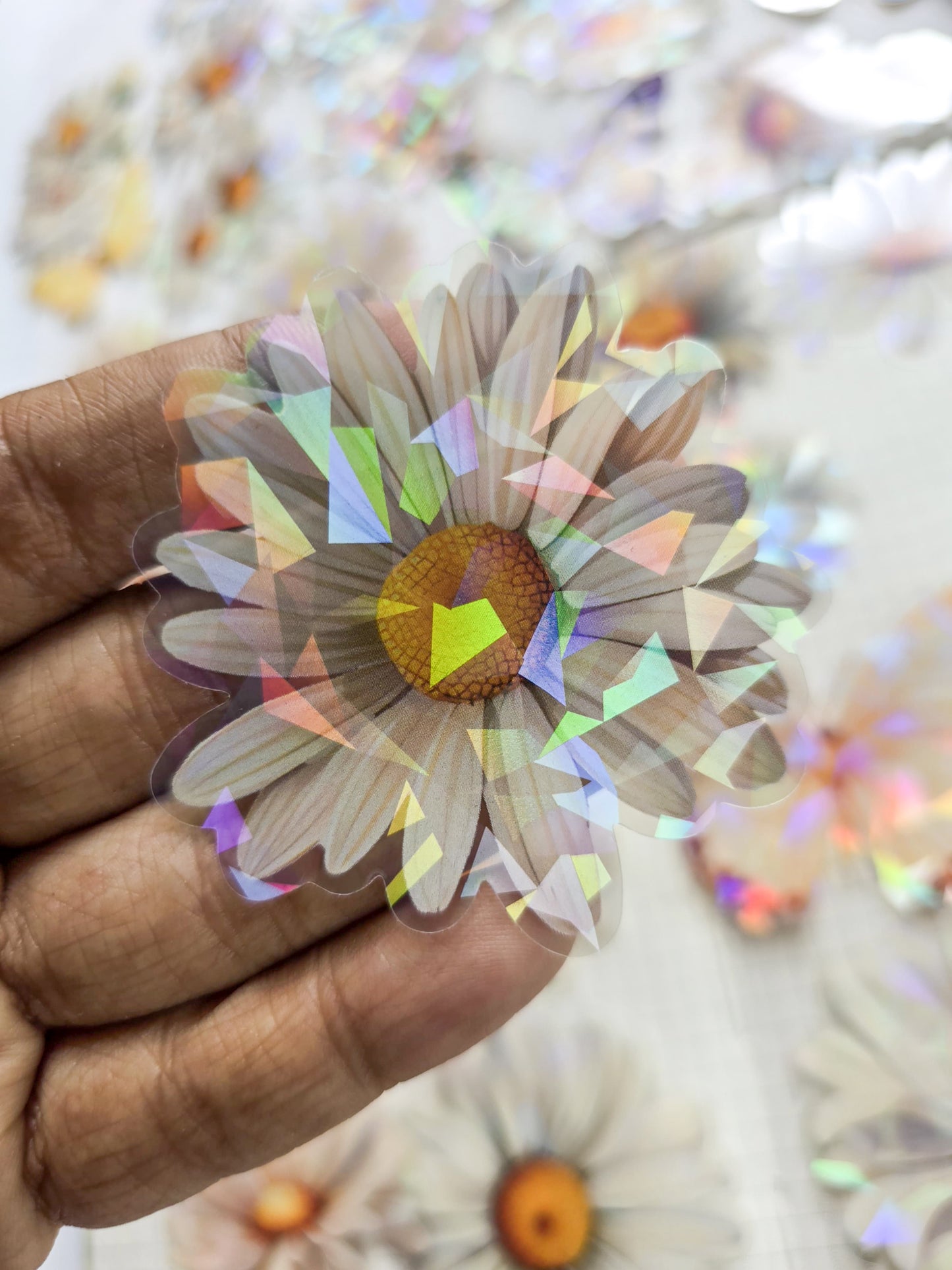 FHRY-605 | Magritte Flowers In Bloom PET Sticker  | 60pcs Sticker
