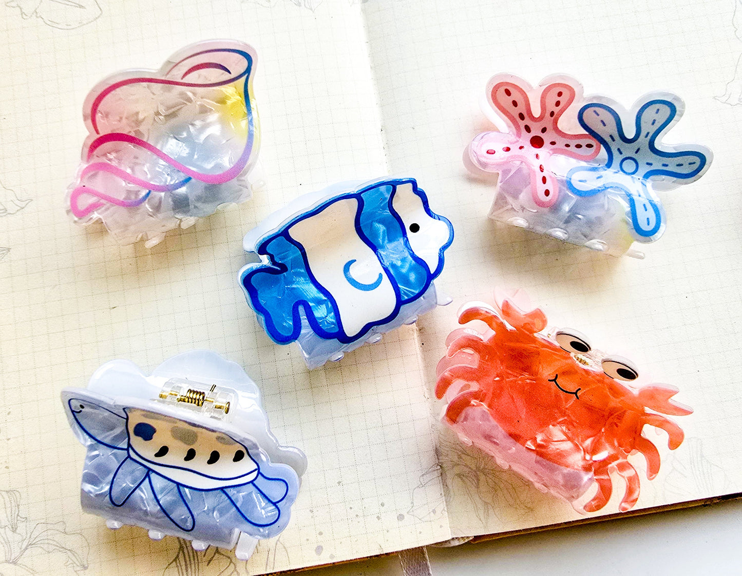 Kawaii Animal Claw Clutcher 1pcs | Cute & High-Quality Hair Accessory |