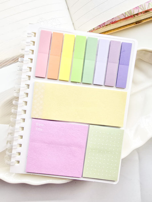 SN-18 | Pocket Planner A6 Note Book With Sticky Notes |