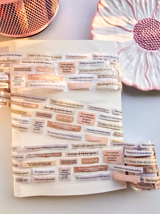 Mmk03h056|RC| Sticker Roll| | College English Poetry Series |