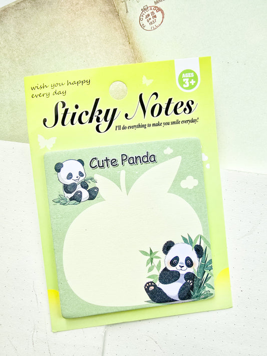 WX-SN | Kawaii Panda Sticky Notes |