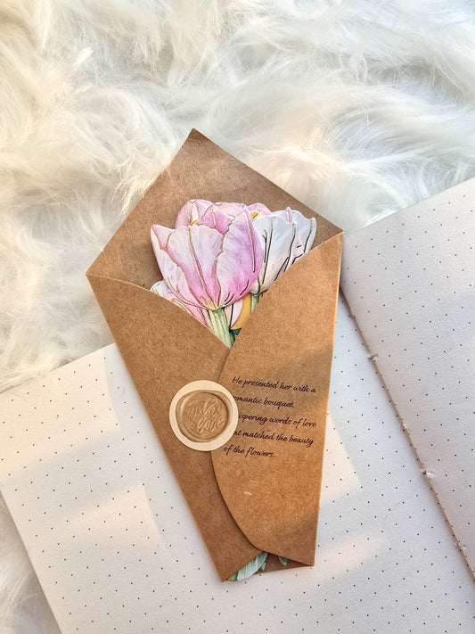 HYXL-6-02 | Diecut Chip bord | unique book Mark | 90*150mm