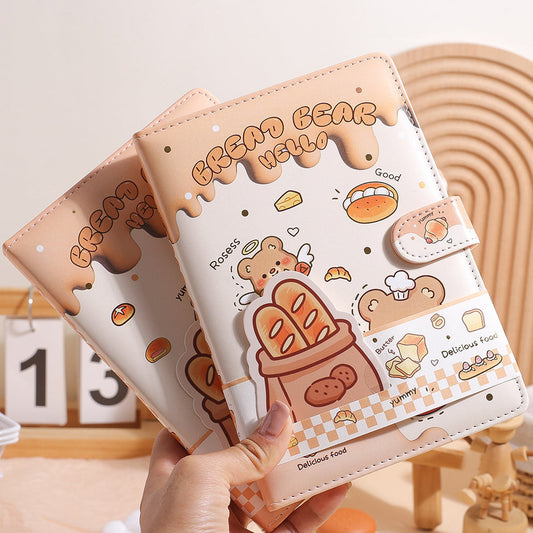 Premium Bread Bear Diary | Notebook | Kawaii Journal